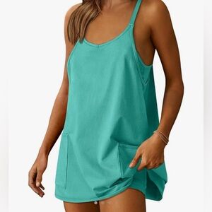 PREOWNED. TEAL ATHLETIC DRESS